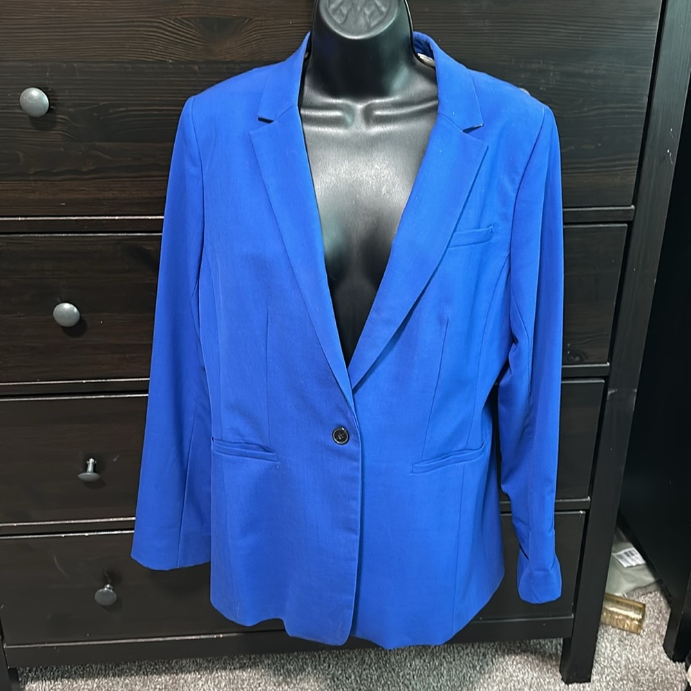 Size 12 Banana Republic Blue Blazer